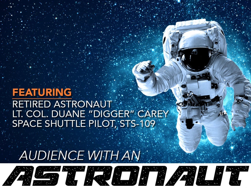 Audience with an astronaut